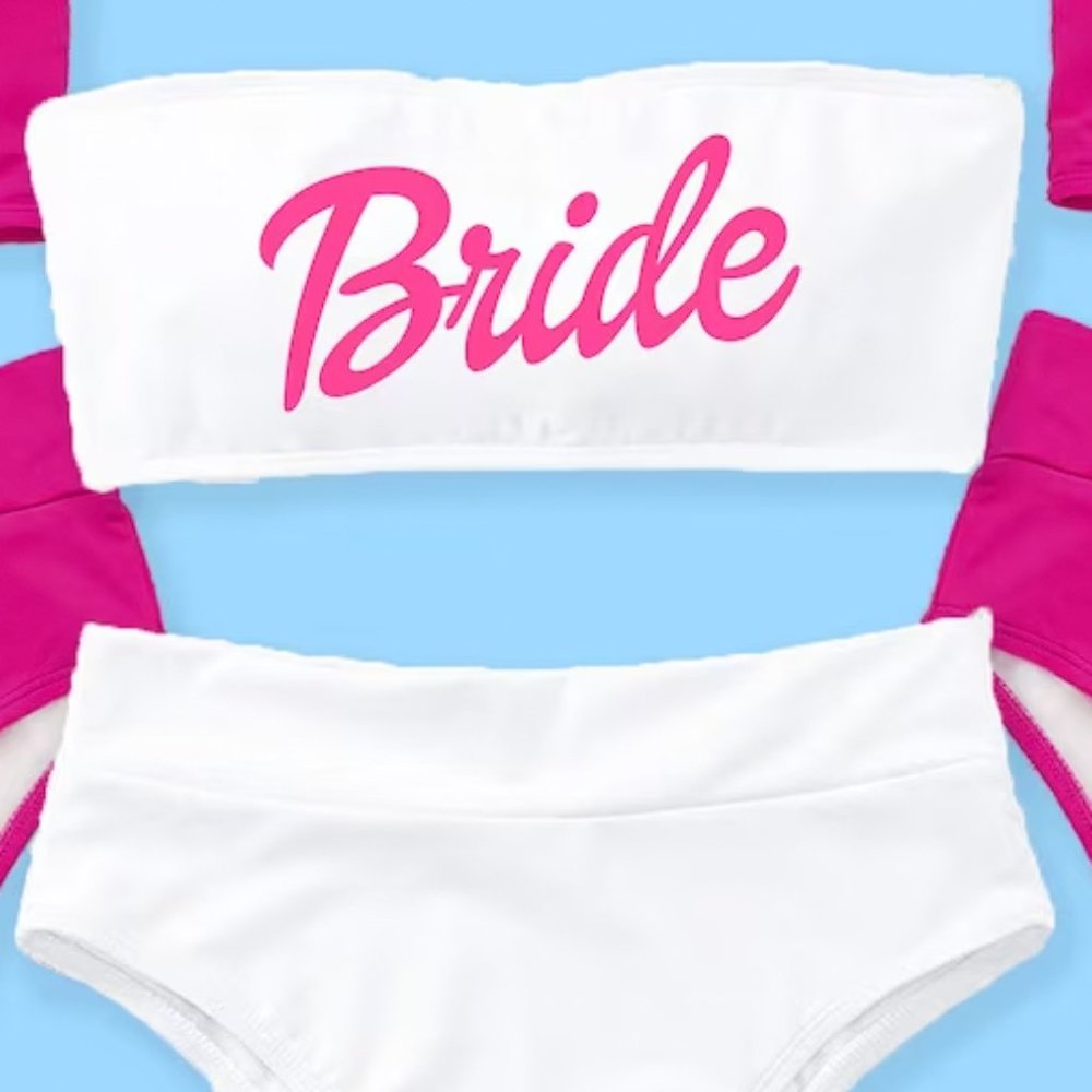 Kenny Flowers Bride (Barbie) Two-Piece Bikini